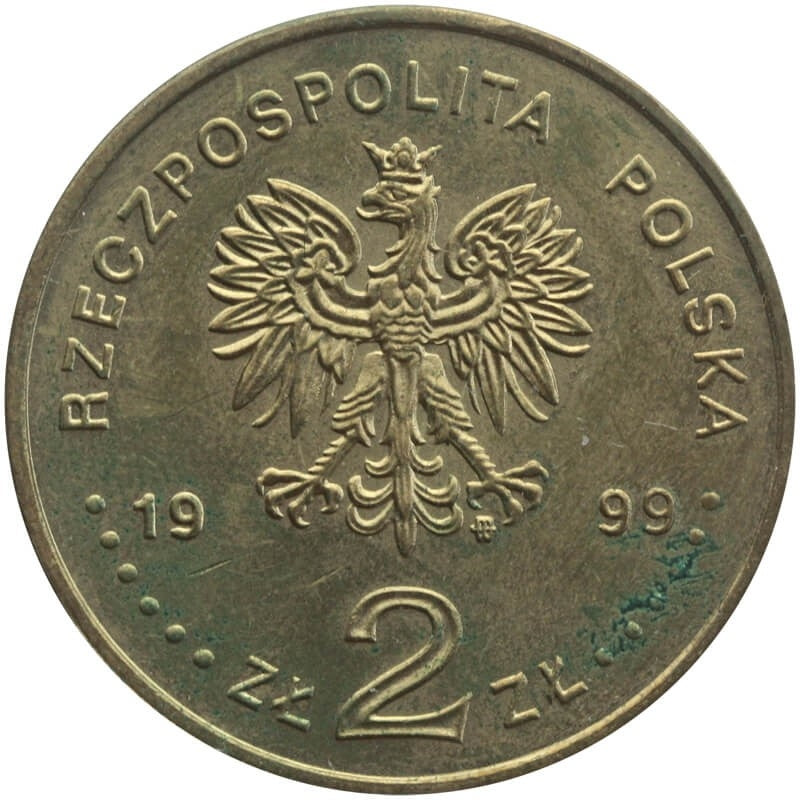 2 zł GN, Fryderyk Chopin, 150 rocznica śmierci, st. 1-